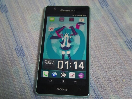 Xperia feat. HATSUNE MIKU SO-04E　レビュー＆ドコモまとめ