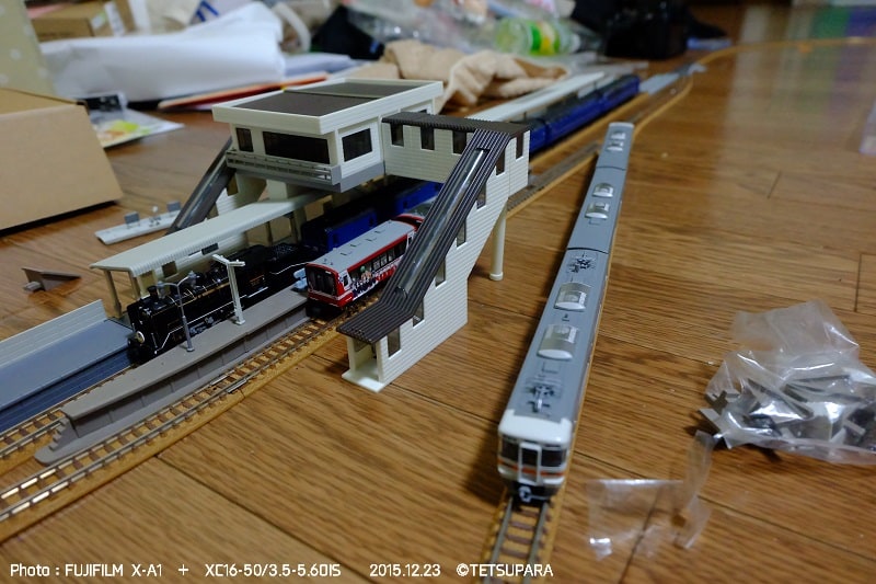 TOMIXオンリーのレイアウトを作ってみた