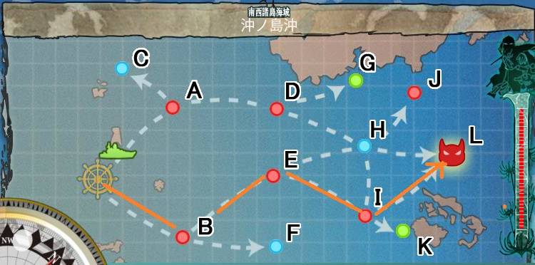 【2-5沖ノ島沖攻略中・・・】艦これプレイ記録　2016.02.10