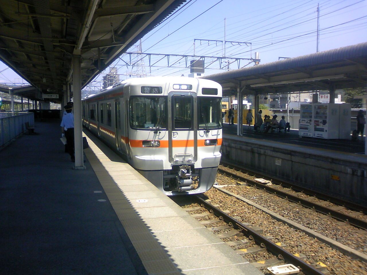313系1100番台B6編成試運転